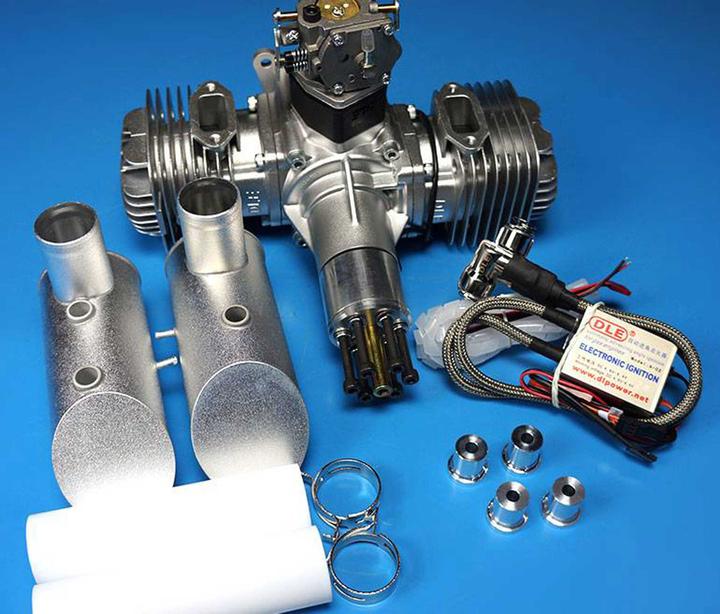 Immagine prodotto DLE Engine motore a benzina dle 120 a 2 cilindri "originale