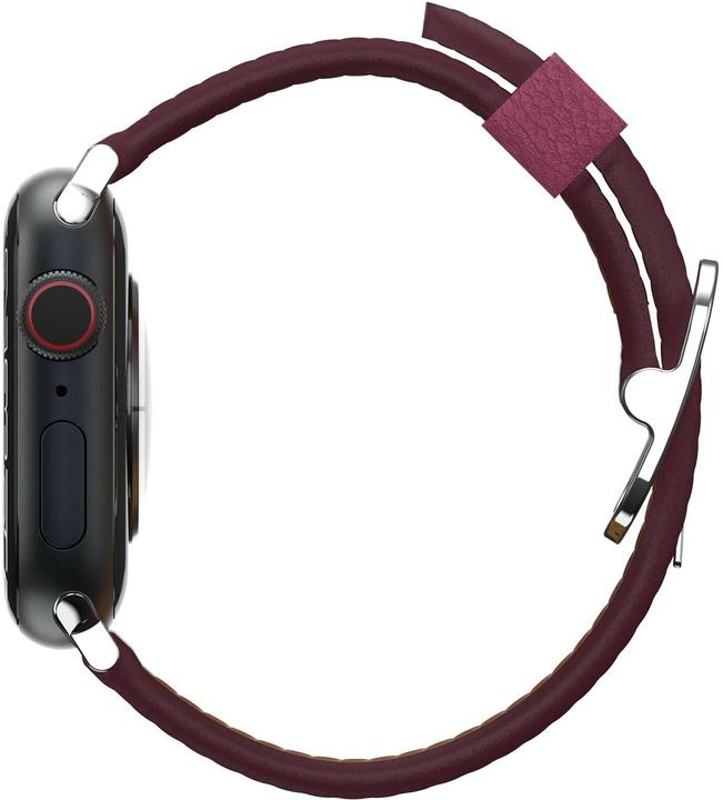 Actual product image OtterBox Symmetry Cactus Leather Watch Band for Apple Watch 9/8/7 45mm (42 mm, 44 mm, 45 mm, Vegan Leather)