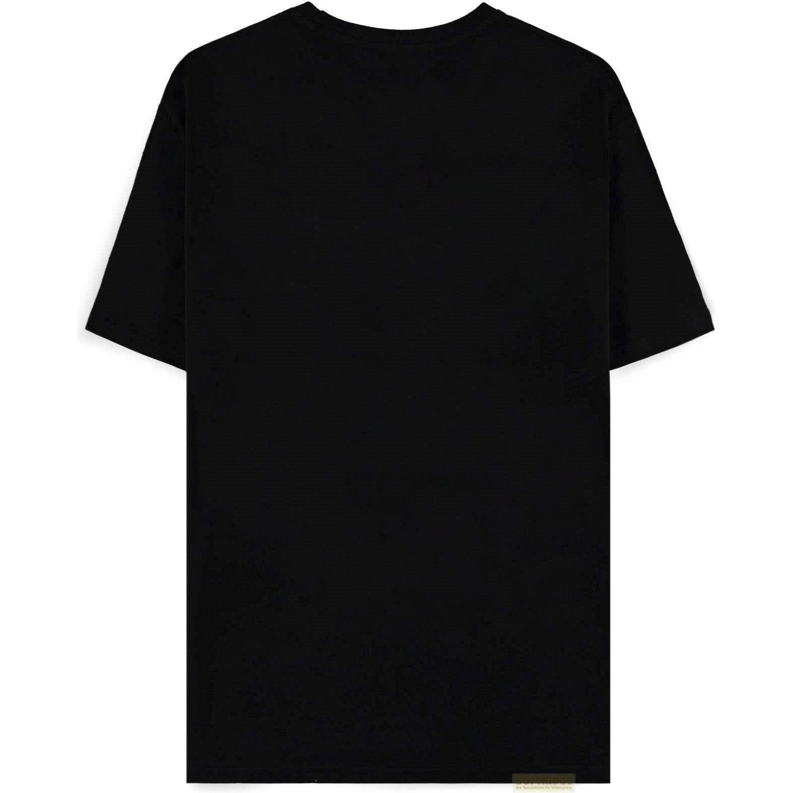 Difuzed, Uomini, Maglietta, Maglietta Chainsaw Man Attack Mode taglia M, Nero, (M)