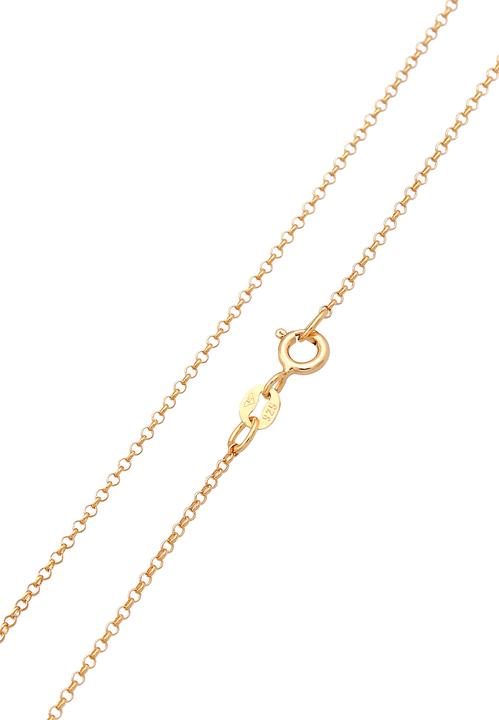 Immagine prodotto Elli Collana Piastrina Vintage Rod Element Argento 925 (Argento 925, 45 cm)