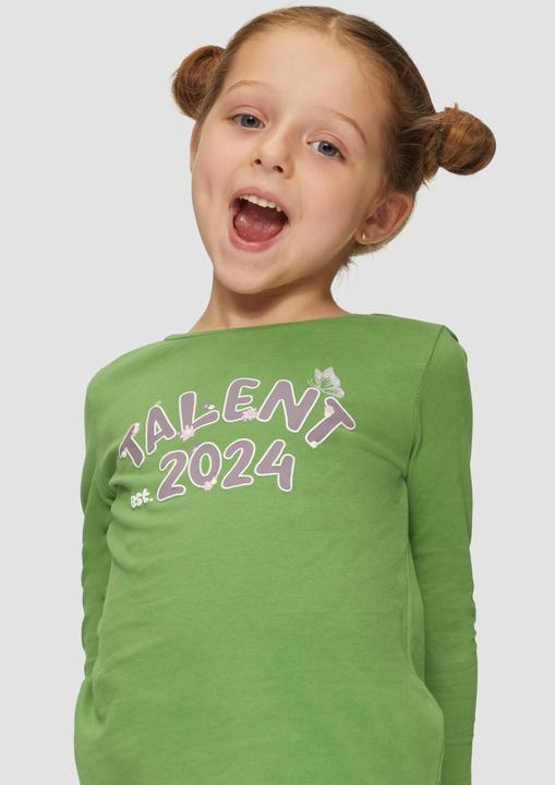 Actual product image S.Oliver T-Shirt Langarmshirt mit Frontprint (140)