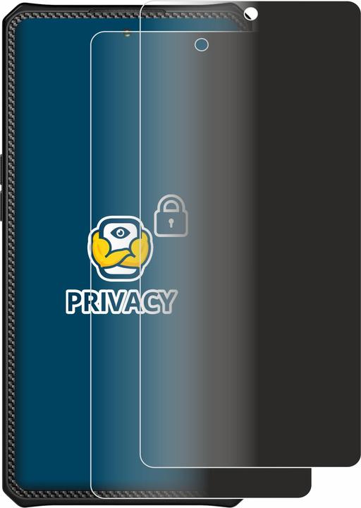 Produktbild BROTECT Sichtschutzfolie Anti-Spy Privacy Folie Blaulicht-Schutz (2 Stück, iiiF150 B3)