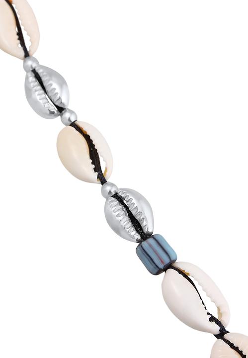 Produktbild Elli Choker, Muschel (Glas, 925er Sterling Silber, Nylon, Muschel, No Stein, 36 cm)