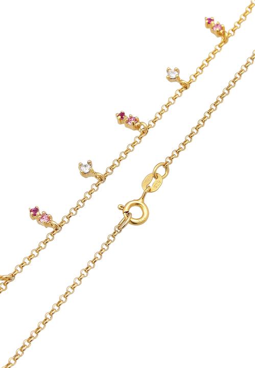 Produktbild Elli Kristall Kette (Glaskristall, 925er Sterling Silber, 40 cm)