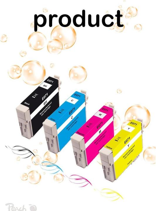 Image du produit Peach T0715, 1x 1x 1x (C, CF, M, Y)