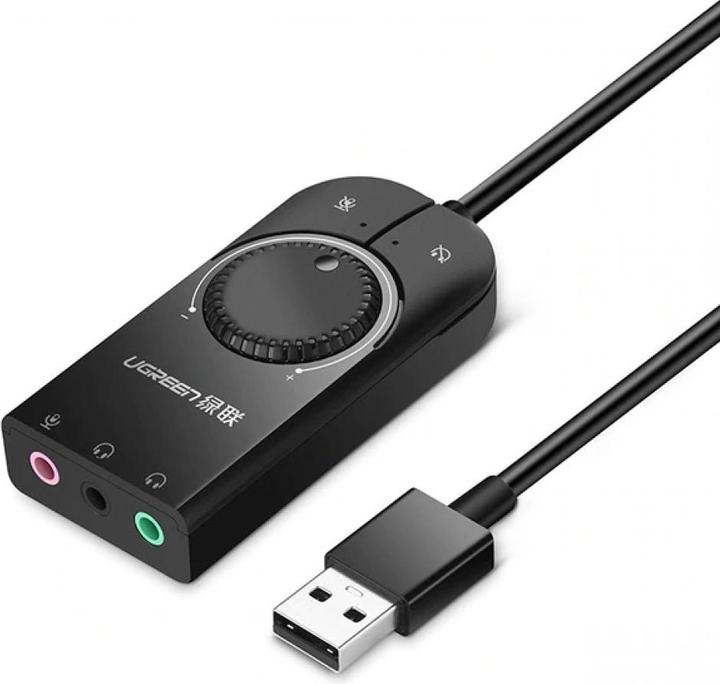 Image du produit Ugreen Carte son externe USB avec réglage du volume