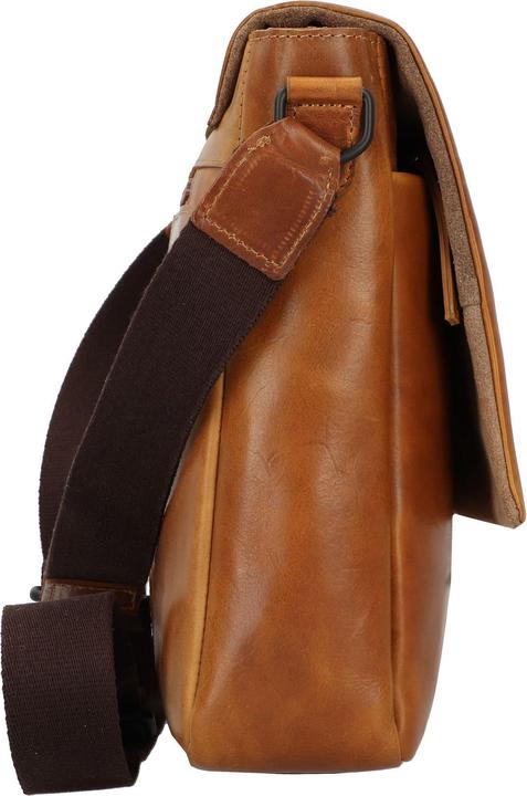 Actual product image Greenburry Newport Messenger Leder 35 cm (9 l)