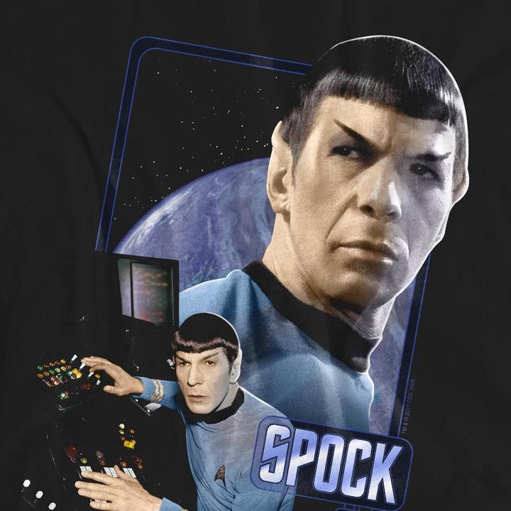 Actual product image Unisex Adult Spock T-Shirt (L)