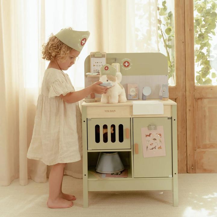 Actual product image Little Dutch LD Plüsch Katze Marley in Tasche GRS (22 cm)