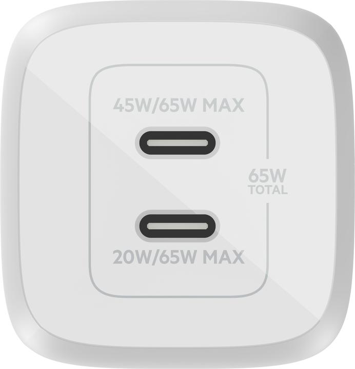 Image du produit Belkin Boost Charge Pro 2-Port GaN Charger (65 W)