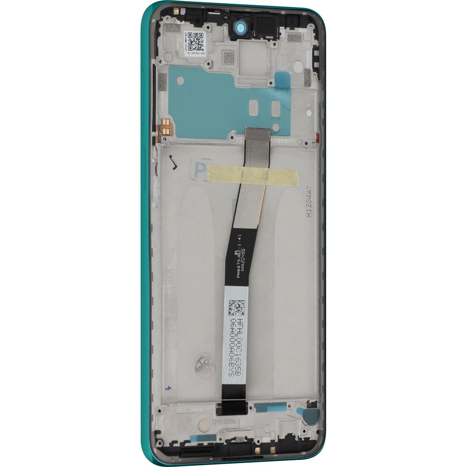 Thumbnail - Xiaomi Ersatzteil Bildschirm + Touchscreen (Inkl. Gehäuse) (Xiaomi Redmi Note 9 Pro), Mobilgerät Ersatzteile, Grün