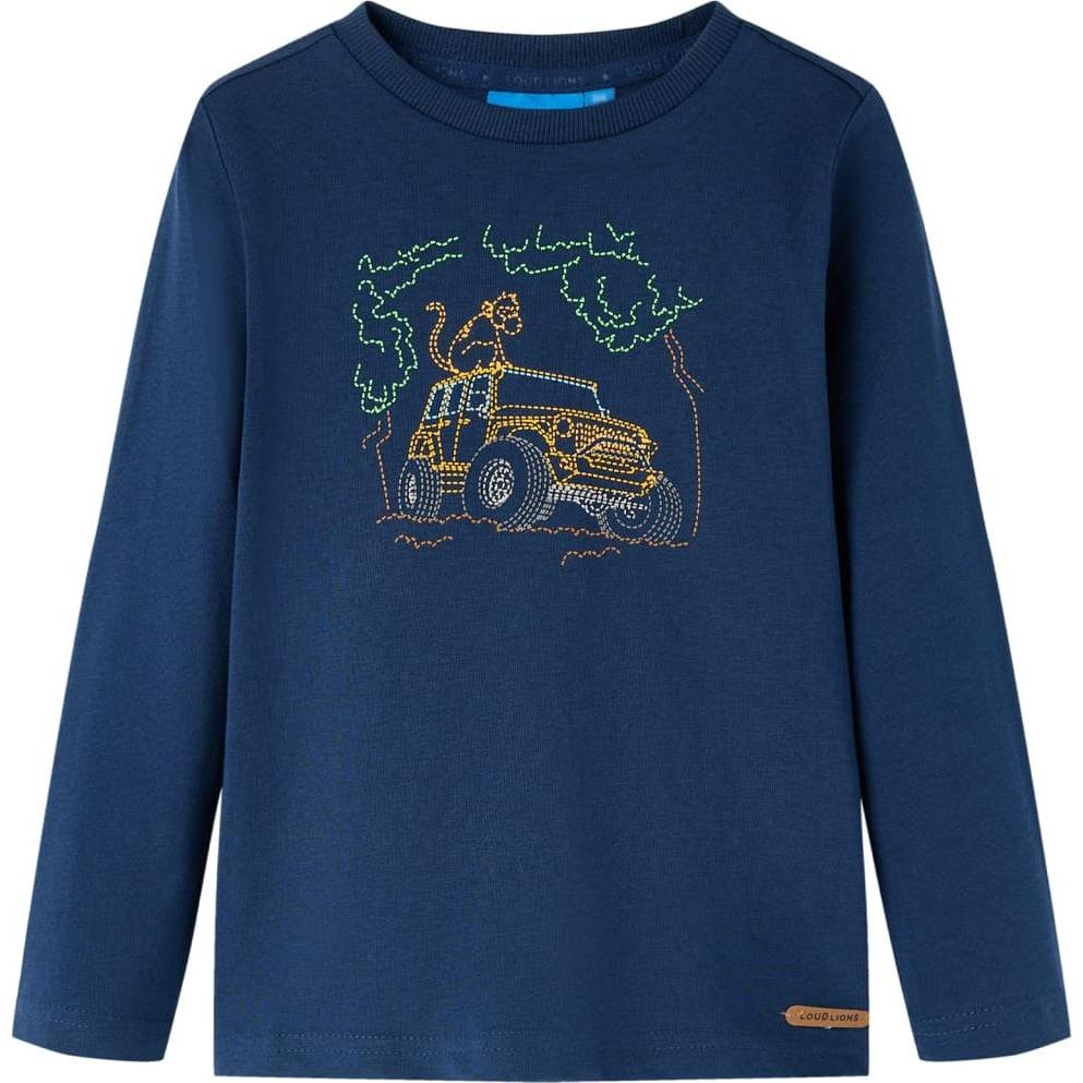 VidaXL, Unisex, Shirt, Madden, Blau, (104)