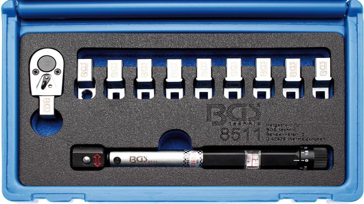 Produktbild BGS Drehmoment-Speichenschlüssel (1/4", 3 - 15 Nm)