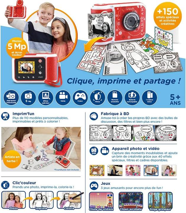 Produktbild VTech Kidizoom Print Cam