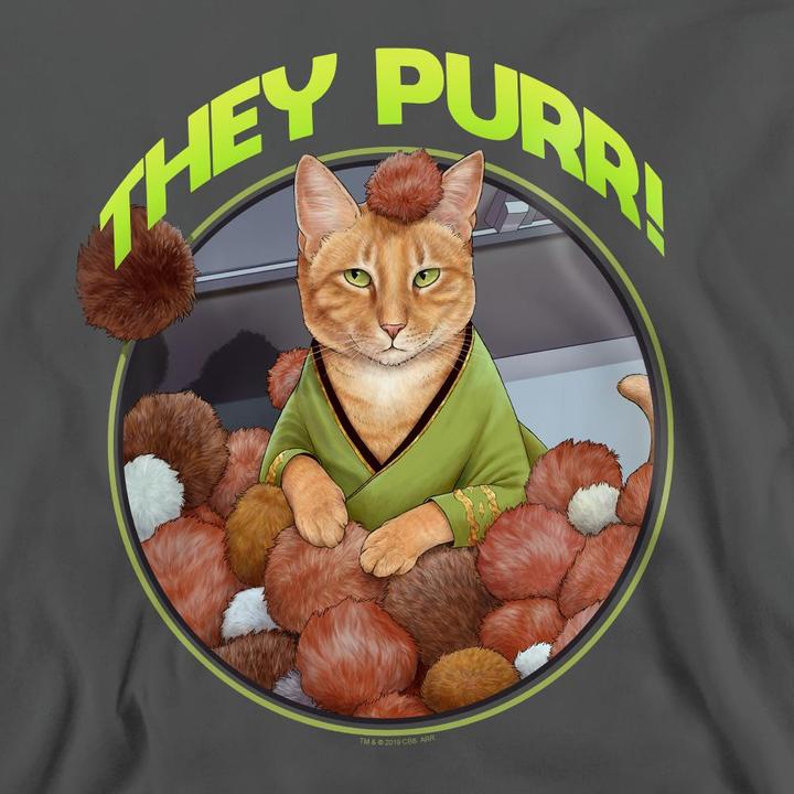 Actual product image Unisex Adult The Purr Sweatshirt (XL)