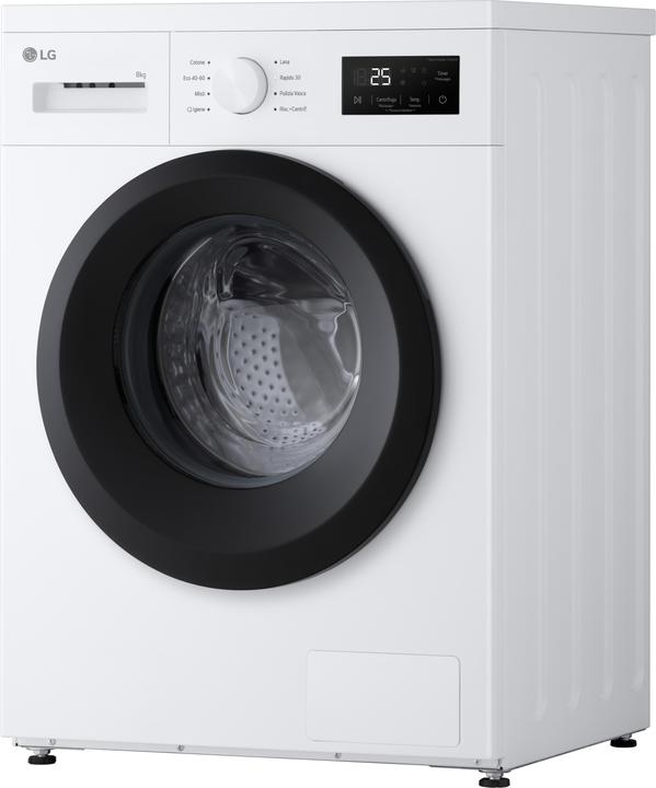 Produktbild LG Waschmaschine Weiss, 1400 Umin, A ITModell (8 kg)