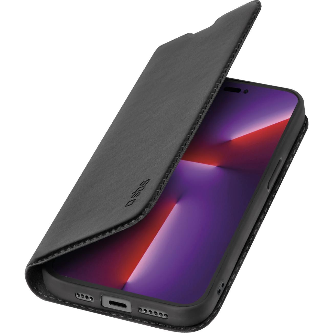 Thumbnail - SBS Klapphülle (Apple iPhone 14 Pro Max), Smartphone Hülle, Schwarz