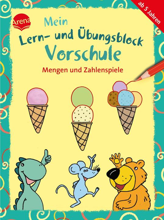 Image du produit Mein Lern- und Übungsblock Vorschule. Mengen und Zahlenspiele (Allemand, Christine Pätz, Silke Reimers, 2025)