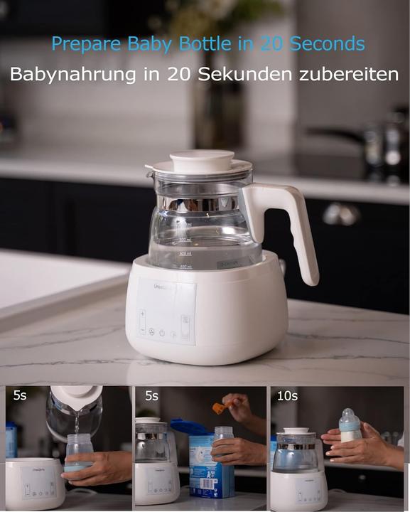 Produktbild ÜneeQbaby Babynahrung Wasserkocher