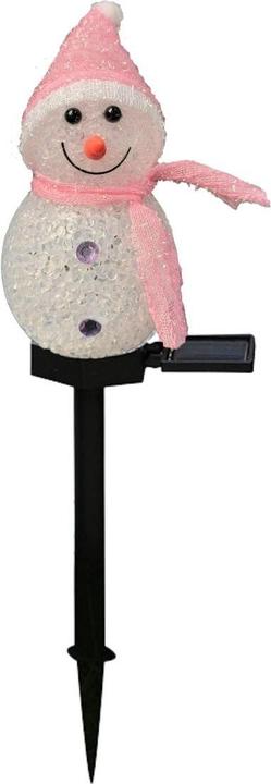 Image du produit Hermex LED Solarlampe Schneemann Solarleuchte Gartenbeleuchtung Dekoleuchte (IP55)