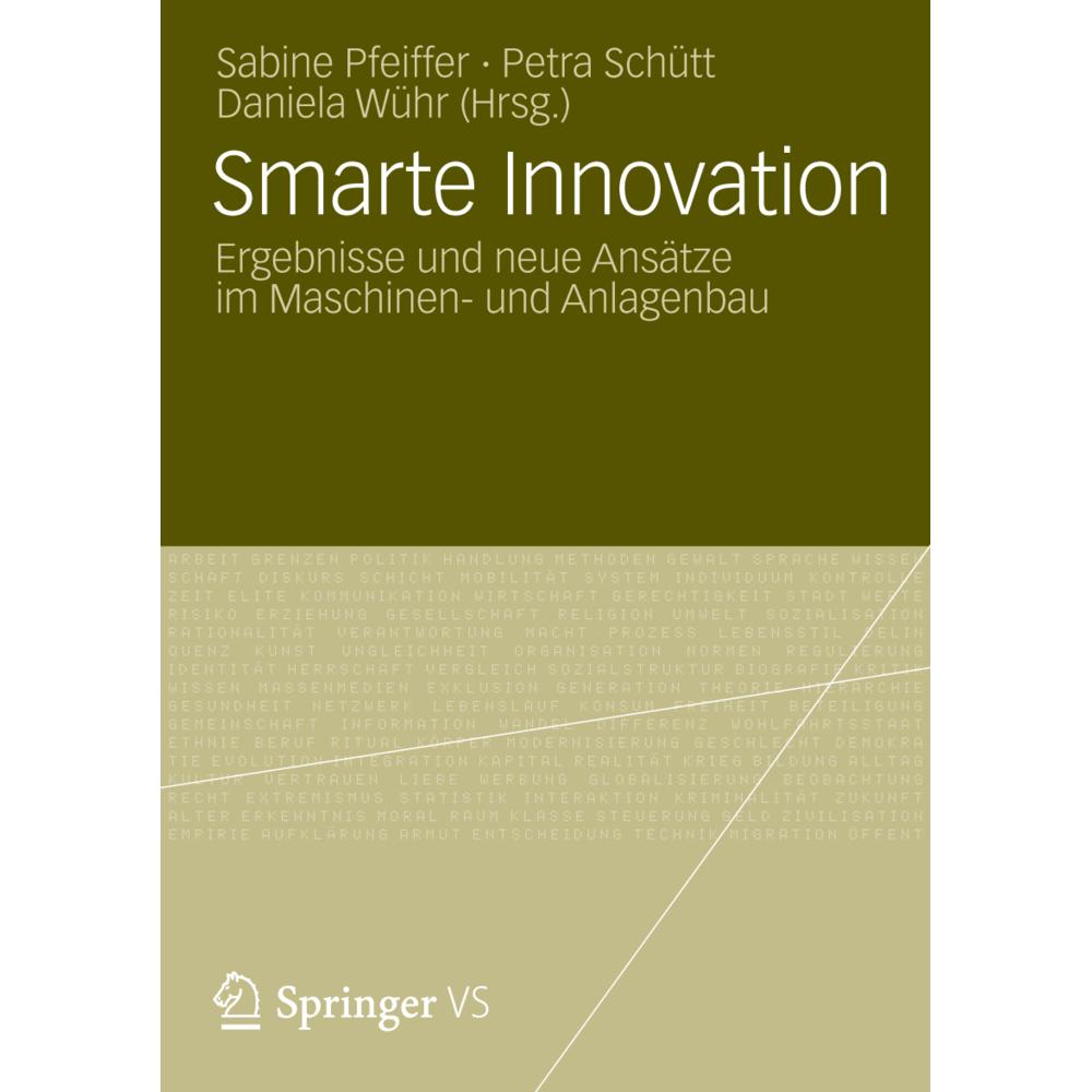 Smarte Innovation, Fachbücher von Sabine Pfeiffer, Petra Schütt, Daniela Wühr
