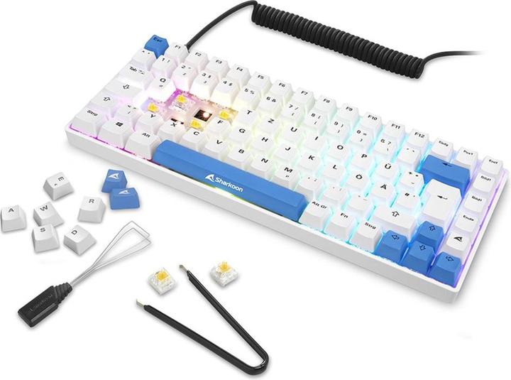 Actual product image Sharkoon Skiller SGK50 S3 PBT (DE, Cable)