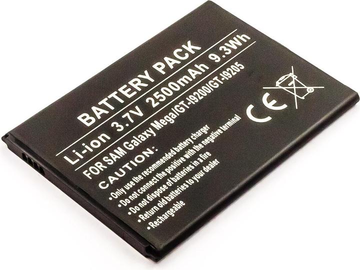 Image du produit AGI Batterie compatible avec Samsung I9205 Galaxy Mega 6.3 - Batterie - 3.000 mAh