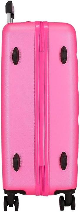 Actual product image Roll Road Flexible Suitcase Set with Side Combination Lock and Multidirectional Wheels