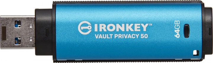 Produktbild Kingston IronKey Vault Privacy 50 (64 GB, USB-A, USB 3.2)