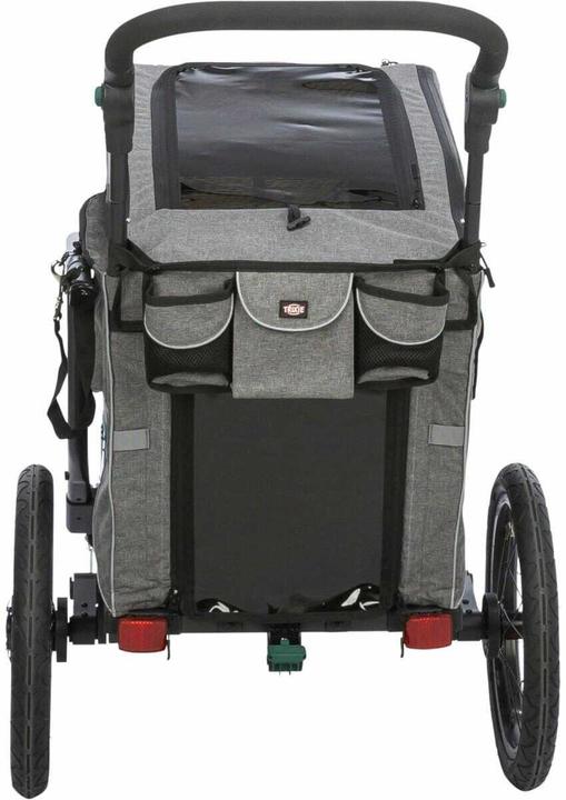 Produktbild Trixie Jogger-Umbausatz für Fahrradanhänger, Grau/Salbei (Hund, Faltbar)