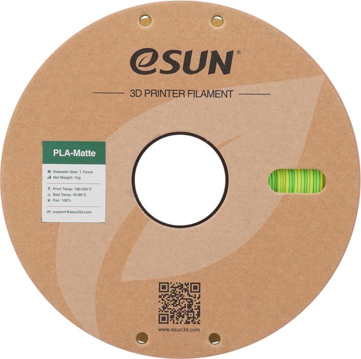 Image du produit eSUN ePLA-Matte Rainbow Paddy Field Filament 1.75mm 1Kg (PLA, 1.75 mm, 1000 g, Multicolore)