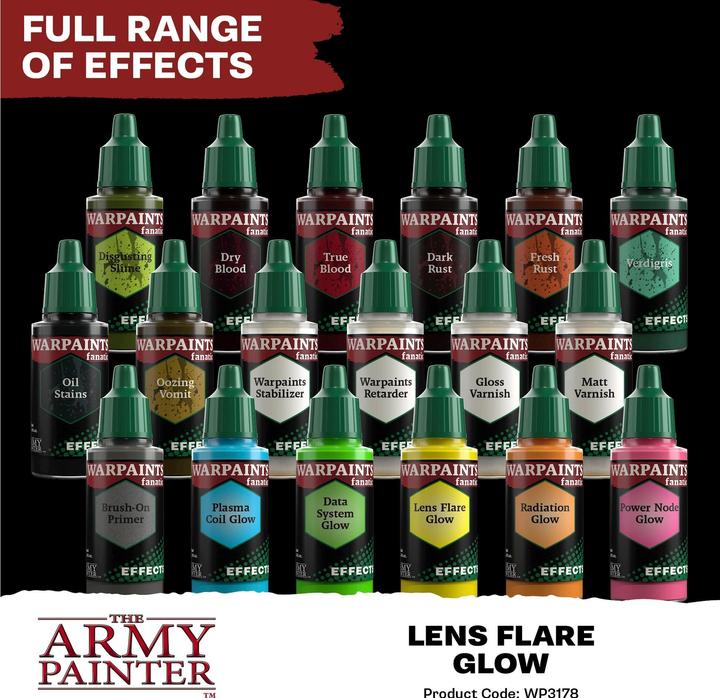Actual product image The Army Painter Effect colour Warpaints Fanatic Effects: Lens Flare Glow 18 ml