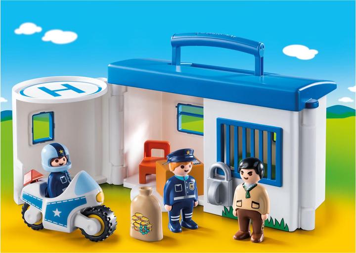 Actual product image Playmobil My pickup police station (9382)