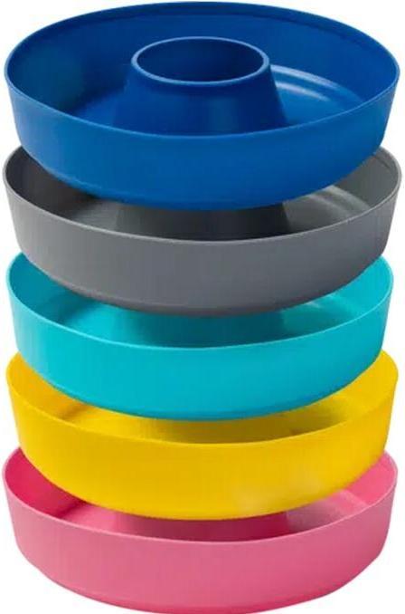 Produktbild Omnia Silikonbackform für Campingbackofen blau