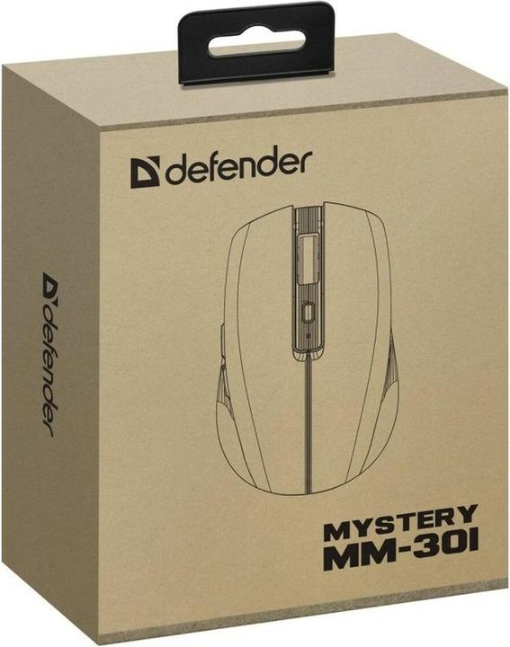 Actual product image Defender MYSZ MYSTERY MM-301 RF+BT FIOLETOWA 1600dpi 6P (Wireless)