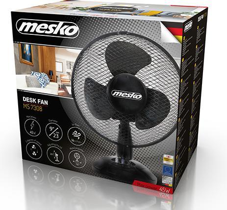 Image du produit Adler Ventilateur de table Mesko MS 7308 (56 dB)