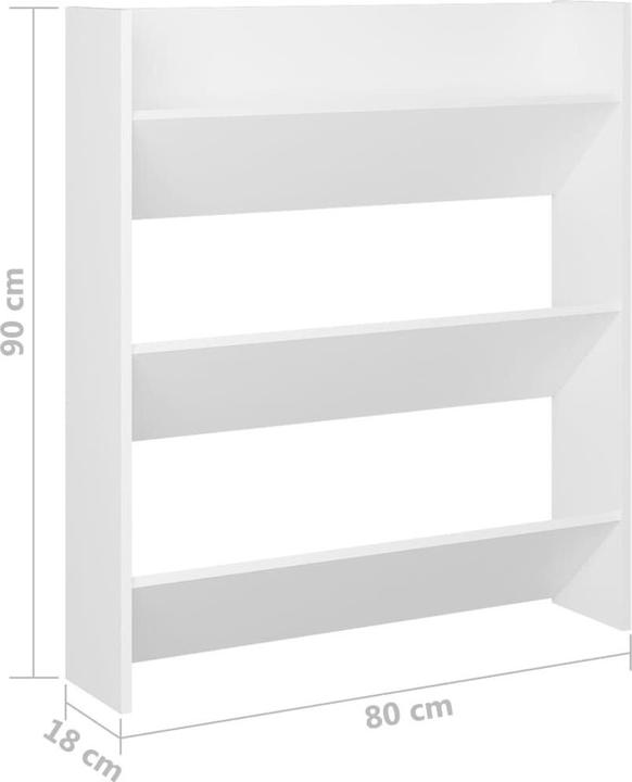 Image du produit vidaXL Brandon (80 x 18 x 90 cm)