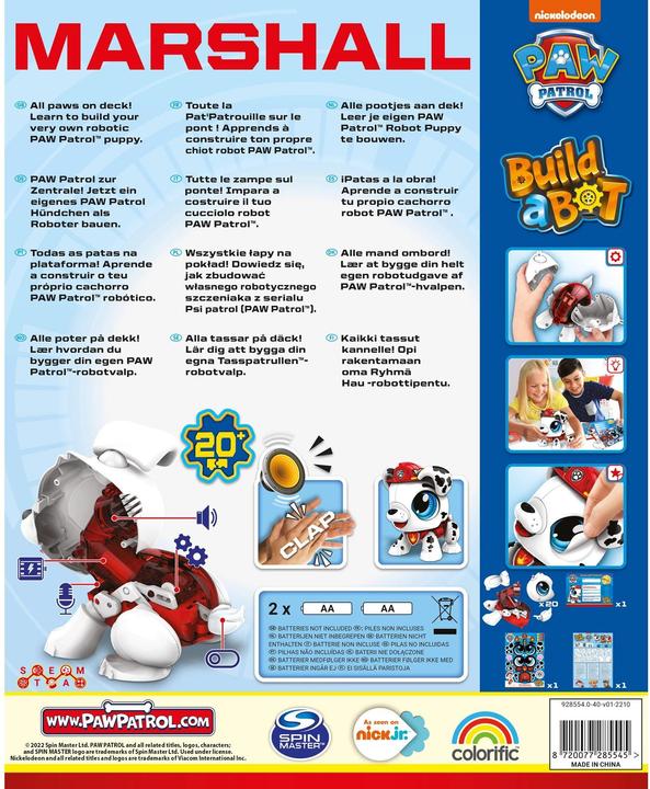 Produktbild Goliath Toys Build a Bot Paw Patrol Marshall