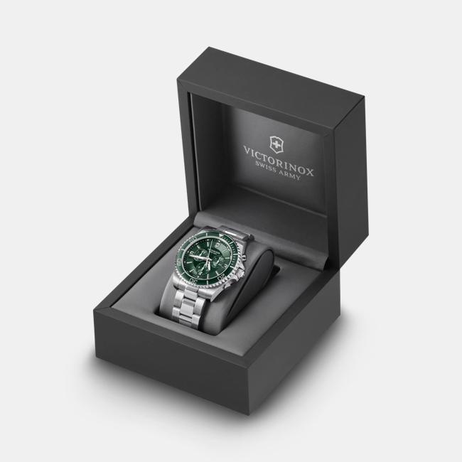 Immagine prodotto Victorinox Maverick Chrono 43, quadrante GRN, br GRY SST (Cronografo, 43 mm)