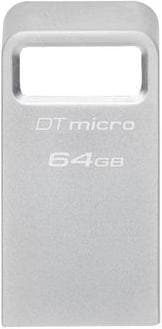 Produktbild Kingston DataTraveler Micro USB flash drive USB Type-A 3.2 Gen 1 (3.1 Gen 1) Silver (USB 3.2)