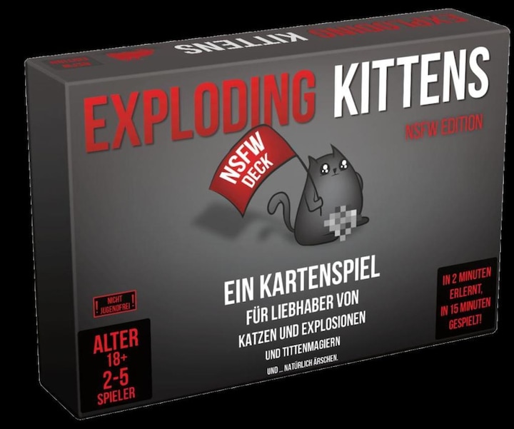 Image du produit Asmodée Exploding Kittens NSFW Edition (Allemand)