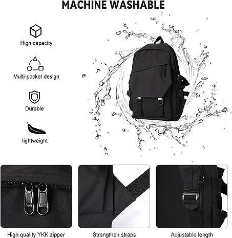 Actual product image Only-Bags.Store Lightweight School Bag Casual Daypack College Laptop Backpack Waterproof Travel Backpack for Sports