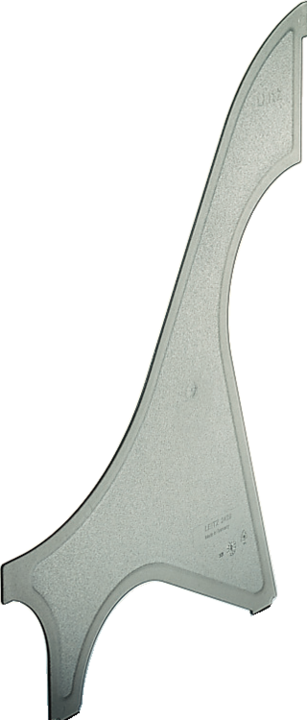 Produktbild Leitz Trennwand für Stehsammler extrabreit 2425, rauchtopas zum Unterteilen von Dokumtenten (A4)