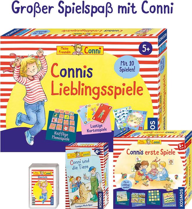 Produktbild Kosmos Connis erste Spiele (Deutsch, 2 - 4 Spieler)