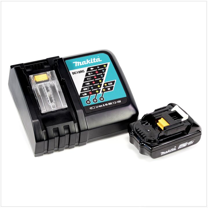 Immagine prodotto Makita DJR 186 RY1K 18 V Seghetto diritto a batteria in valigetta da trasporto + 1x Batteria BL