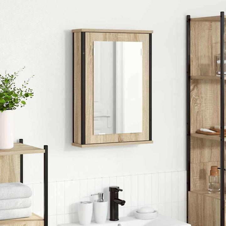 Actual product image vidaXL Spiegelschrank (12 x 12 x 60 cm)