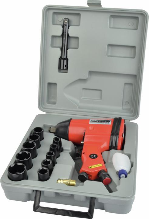 Actual product image Mannesmann Pneumatic impact screwdriver set (Electrical connection)