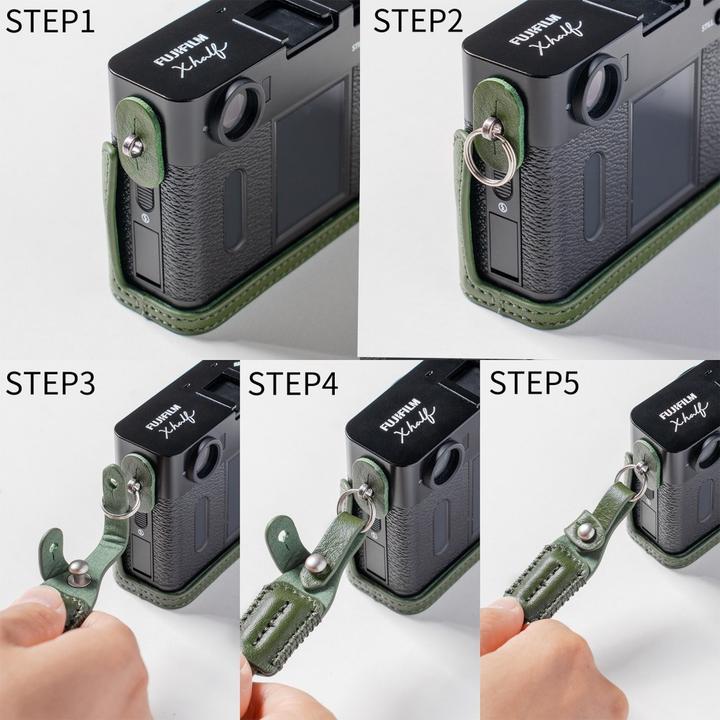 Produktbild SmallRig Leather Case Kit für X half Grün