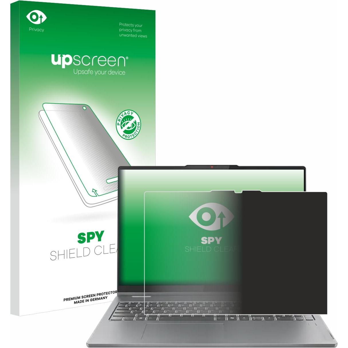 upscreen Spy Shield Blickschutzfolie (16"), Notebook Schutzfolie