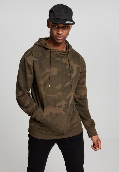 Produktbild Urban Classics High Neck Camo Hoody (M)